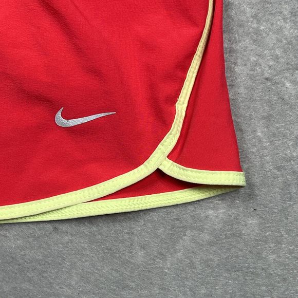 Nike Pink Yellow Running Skirt with Built-in Shorts 453694-617 Women’s Size: L - Picture 5 of 16